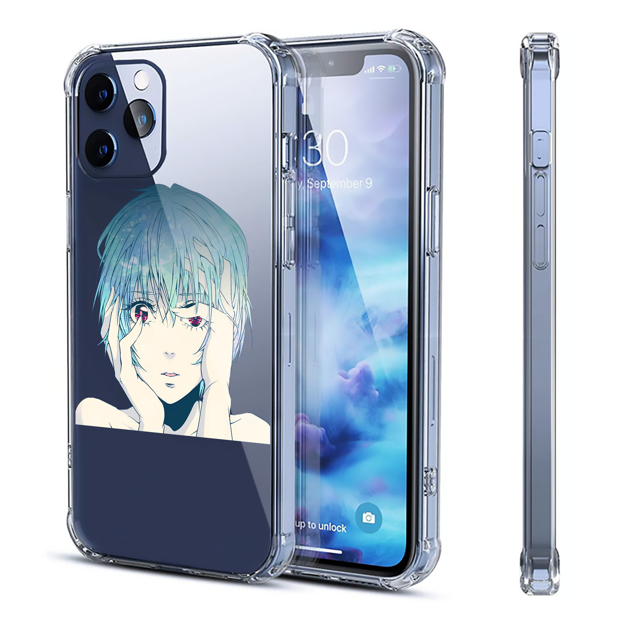（画像用） EVA 新世紀エヴァンゲリオン 【iPhone 12シリーズ対応】透明スマホケース（クリアソフトケース）
